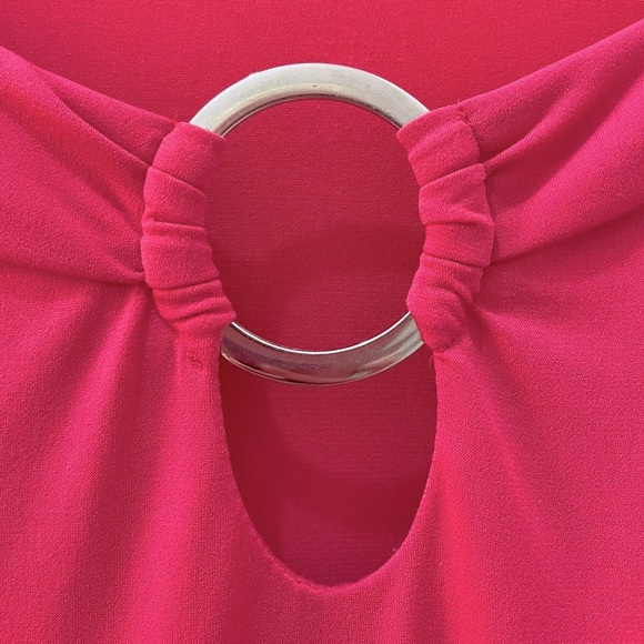 Hot Pink Top - Size M - Connected Apparel brand - Picture 3 of 8